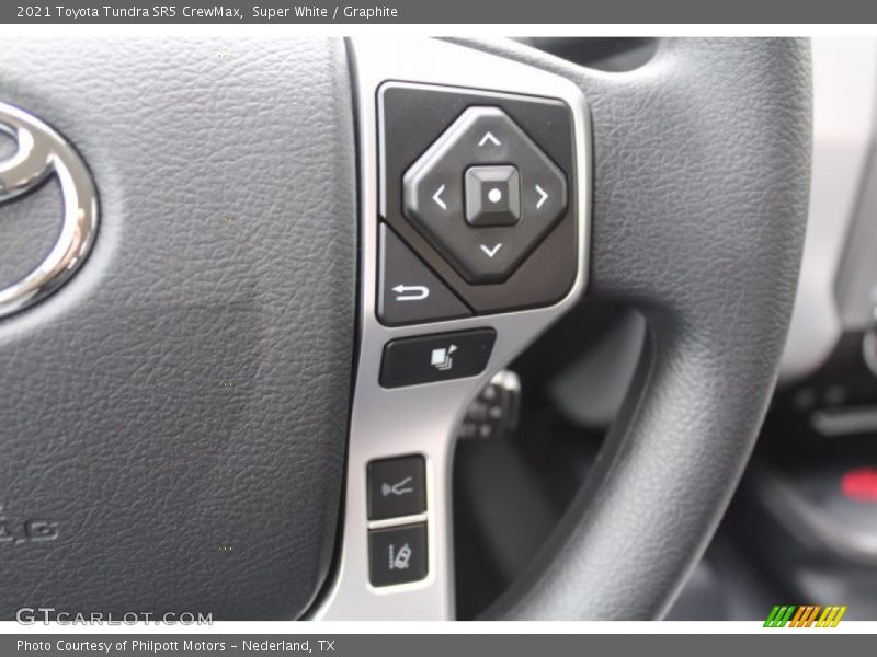 Super White / Graphite 2021 Toyota Tundra SR5 CrewMax