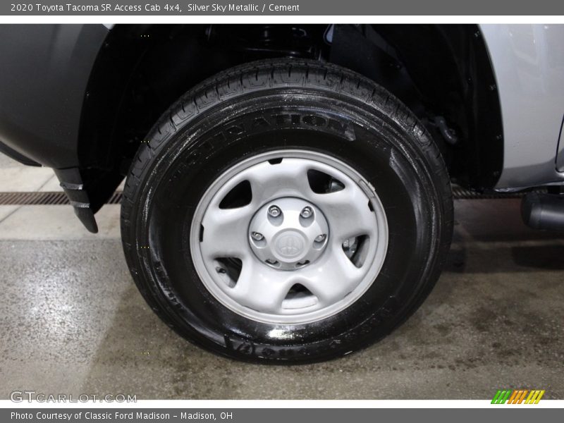Silver Sky Metallic / Cement 2020 Toyota Tacoma SR Access Cab 4x4