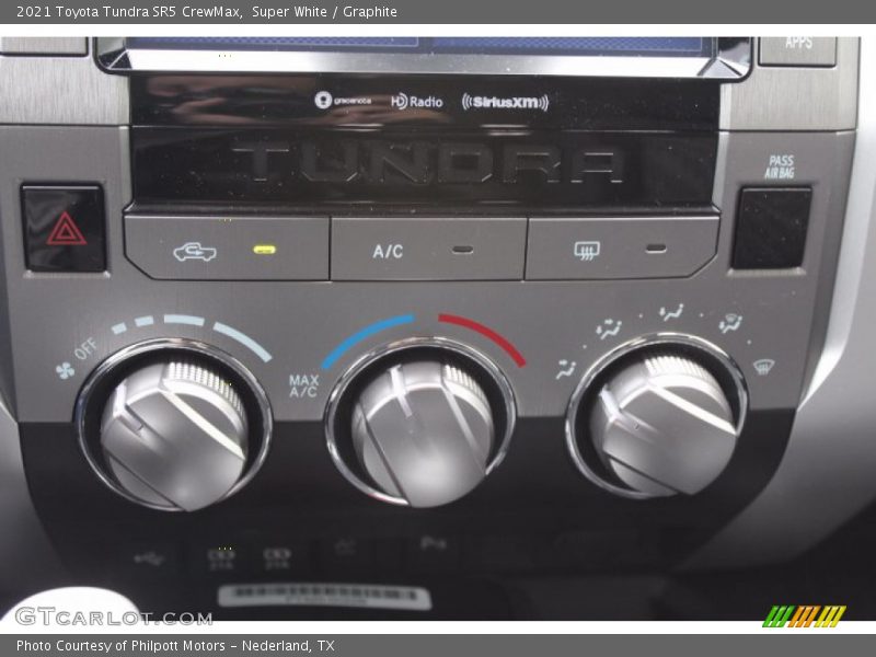 Super White / Graphite 2021 Toyota Tundra SR5 CrewMax