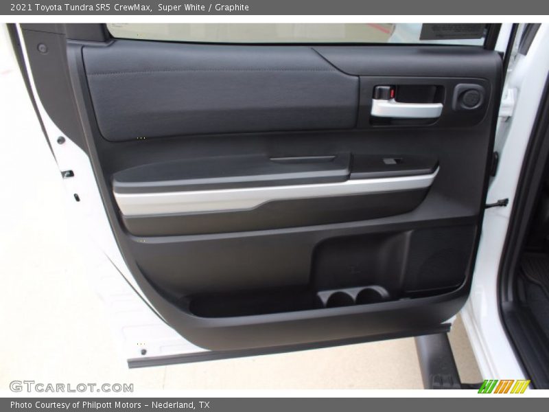 Super White / Graphite 2021 Toyota Tundra SR5 CrewMax