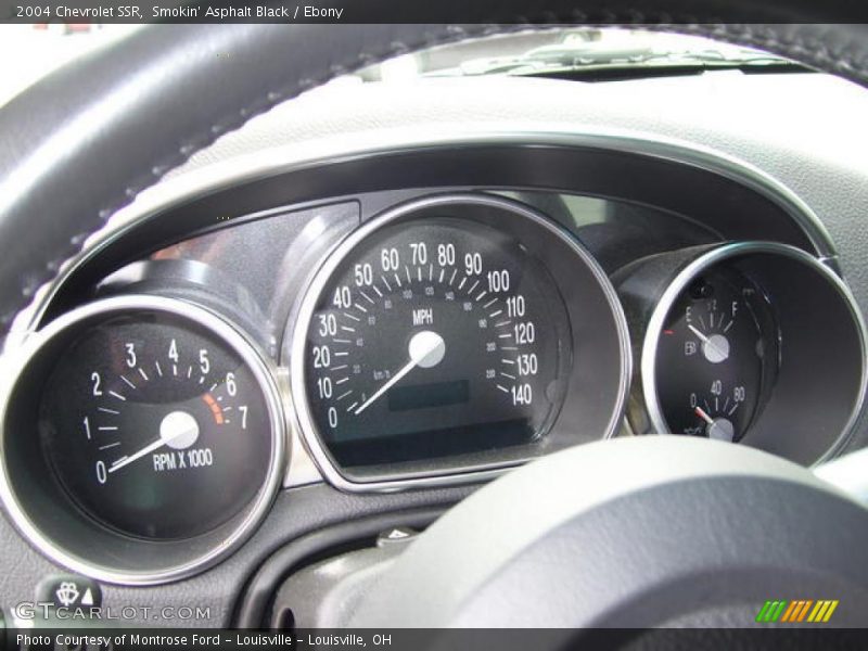 Smokin' Asphalt Black / Ebony 2004 Chevrolet SSR