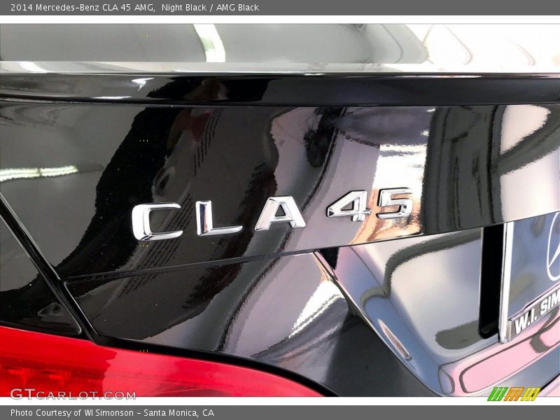Night Black / AMG Black 2014 Mercedes-Benz CLA 45 AMG