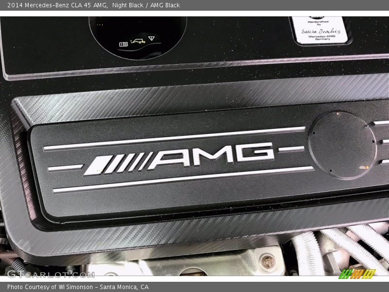Night Black / AMG Black 2014 Mercedes-Benz CLA 45 AMG