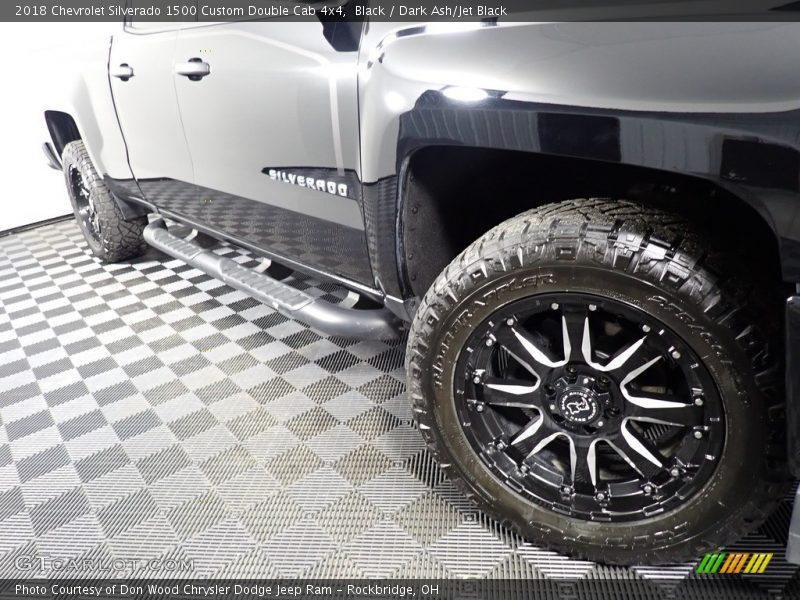 Custom Wheels of 2018 Silverado 1500 Custom Double Cab 4x4