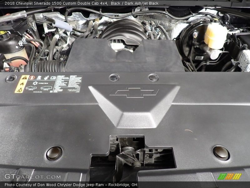  2018 Silverado 1500 Custom Double Cab 4x4 Engine - 4.3 Liter DI OHV 12-Valve VVT EcoTech3 V6