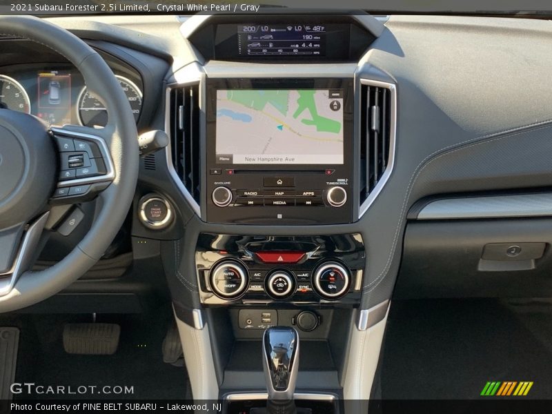 Crystal White Pearl / Gray 2021 Subaru Forester 2.5i Limited