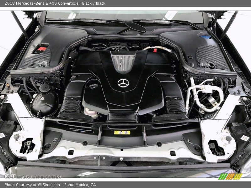 Black / Black 2018 Mercedes-Benz E 400 Convertible