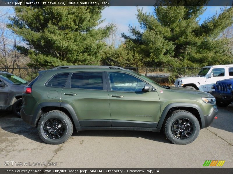  2021 Cherokee Traihawk 4x4 Olive Green Pearl