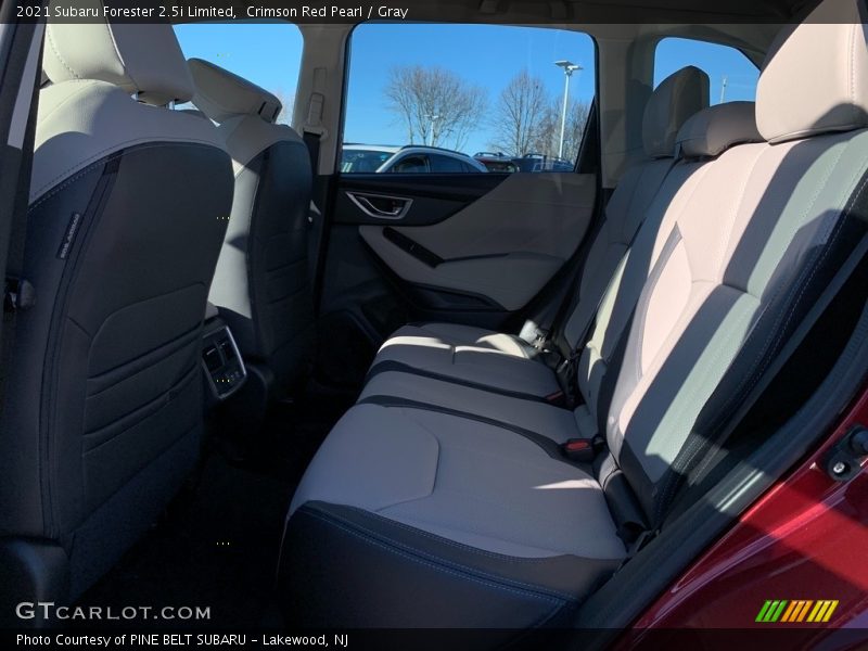 Crimson Red Pearl / Gray 2021 Subaru Forester 2.5i Limited