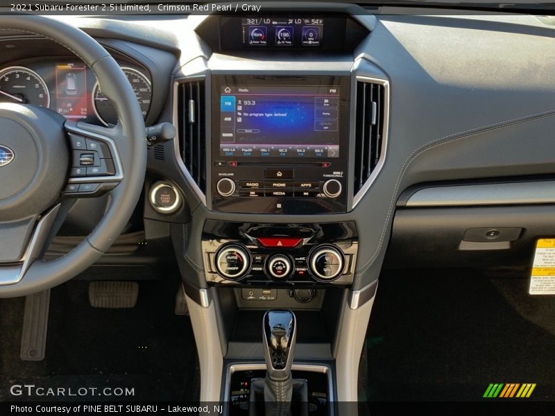 Crimson Red Pearl / Gray 2021 Subaru Forester 2.5i Limited
