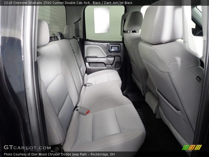 Rear Seat of 2018 Silverado 1500 Custom Double Cab 4x4