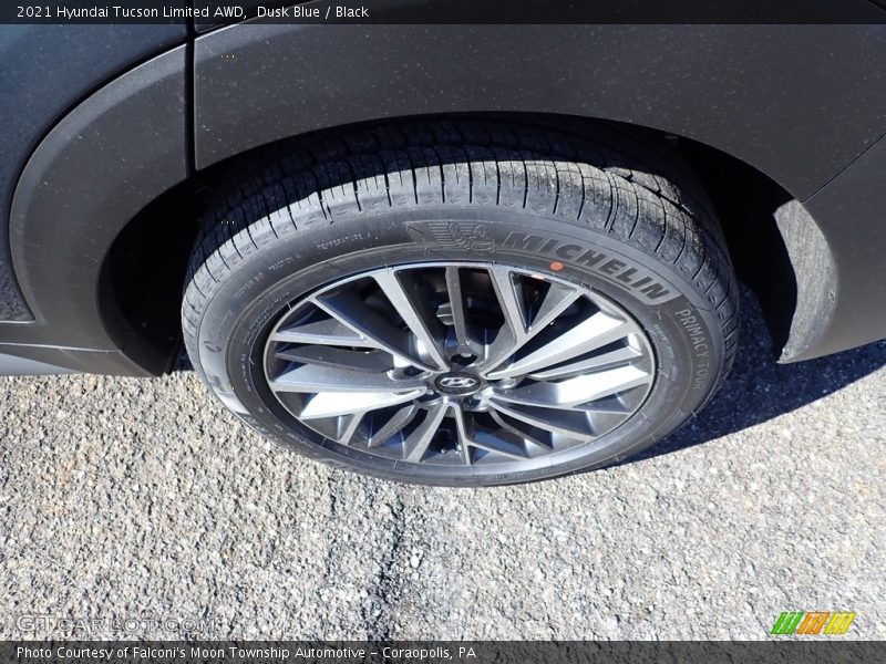 Dusk Blue / Black 2021 Hyundai Tucson Limited AWD