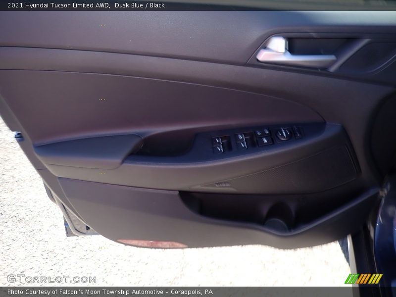 Dusk Blue / Black 2021 Hyundai Tucson Limited AWD
