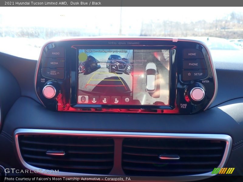 Dusk Blue / Black 2021 Hyundai Tucson Limited AWD