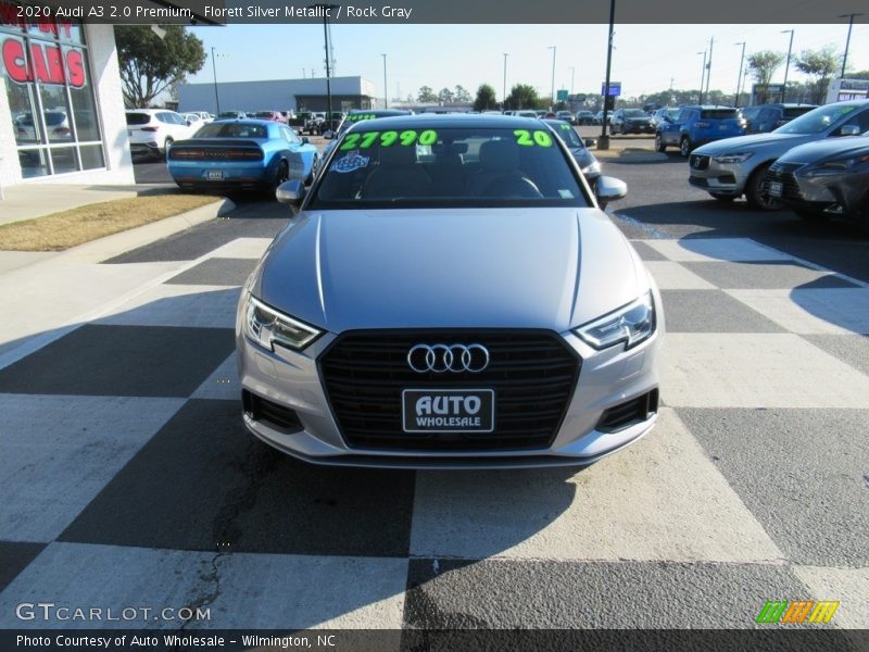 Florett Silver Metallic / Rock Gray 2020 Audi A3 2.0 Premium