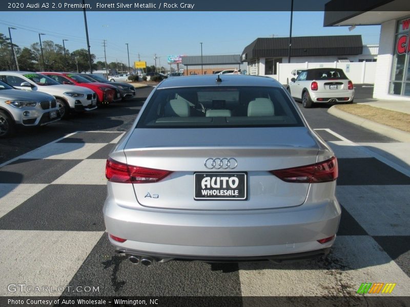 Florett Silver Metallic / Rock Gray 2020 Audi A3 2.0 Premium