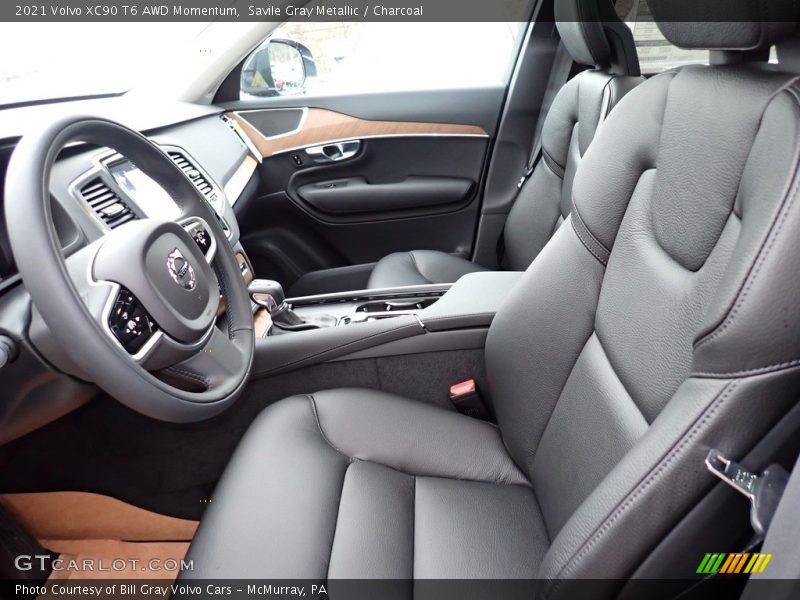 Front Seat of 2021 XC90 T6 AWD Momentum