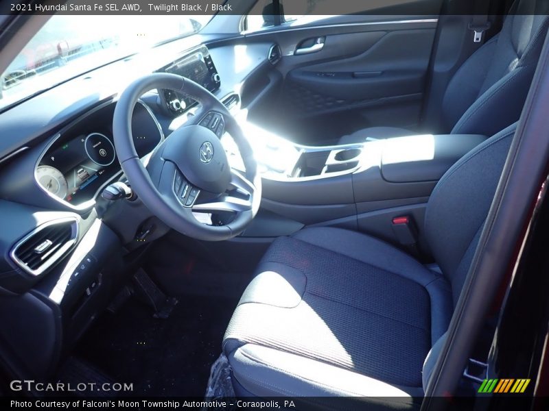 Twilight Black / Black 2021 Hyundai Santa Fe SEL AWD