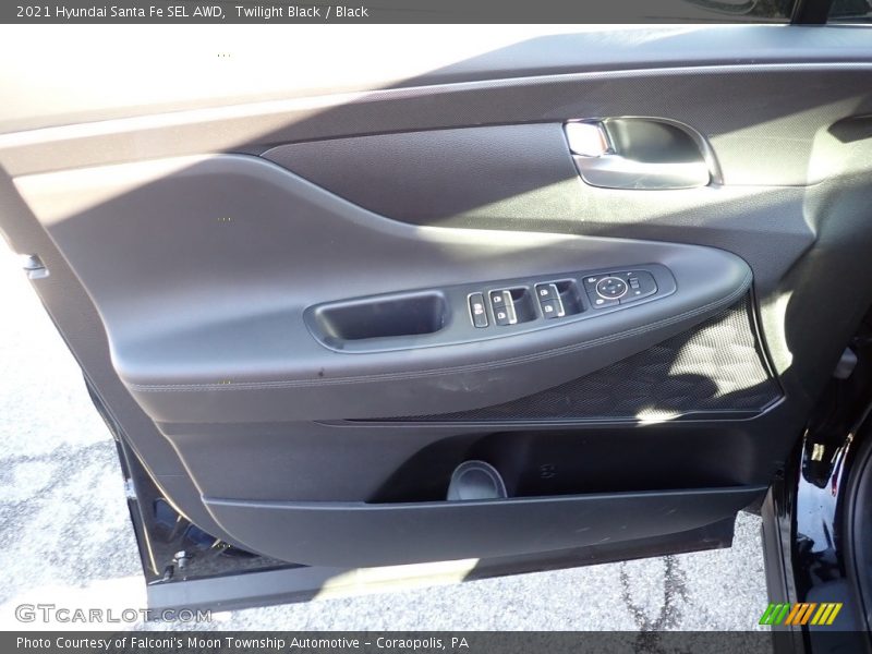 Twilight Black / Black 2021 Hyundai Santa Fe SEL AWD