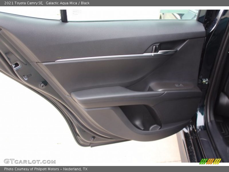Galactic Aqua Mica / Black 2021 Toyota Camry SE