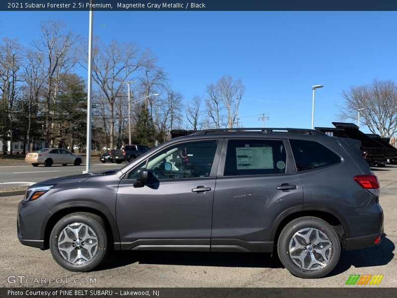 Magnetite Gray Metallic / Black 2021 Subaru Forester 2.5i Premium