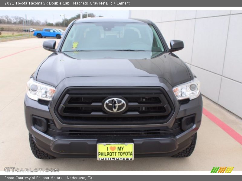 Magnetic Gray Metallic / Cement 2021 Toyota Tacoma SR Double Cab