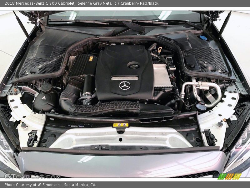  2018 C 300 Cabriolet Engine - 2.0 Liter Turbocharged DOHC 16-Valve VVT 4 Cylinder