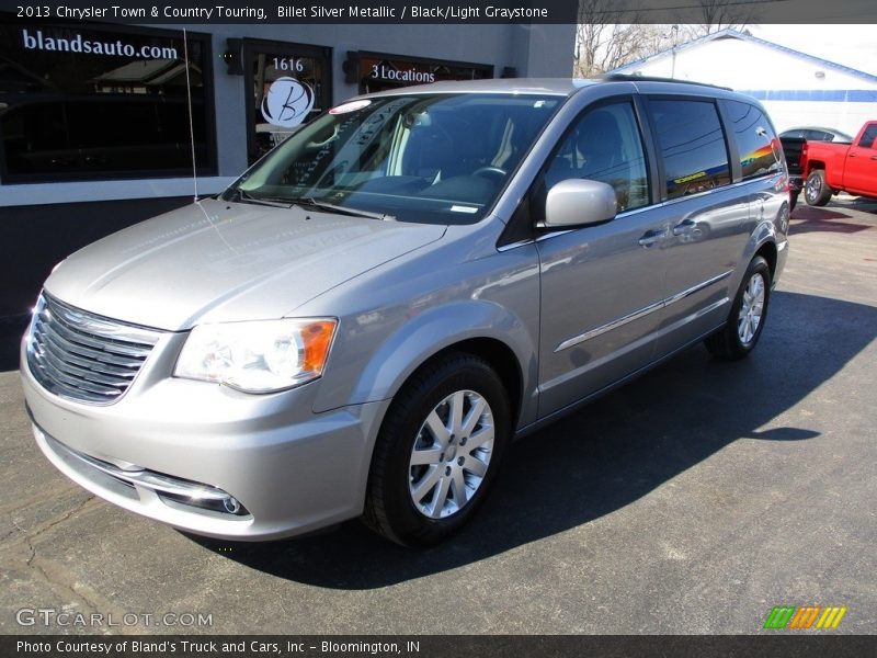 Billet Silver Metallic / Black/Light Graystone 2013 Chrysler Town & Country Touring