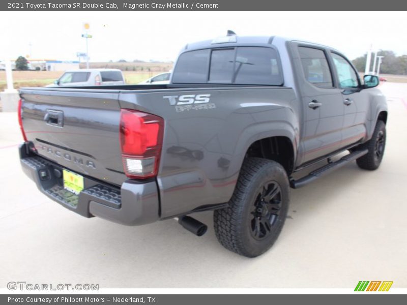 Magnetic Gray Metallic / Cement 2021 Toyota Tacoma SR Double Cab