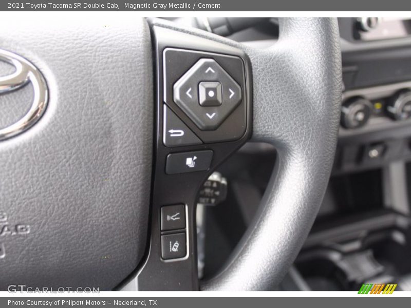 Magnetic Gray Metallic / Cement 2021 Toyota Tacoma SR Double Cab