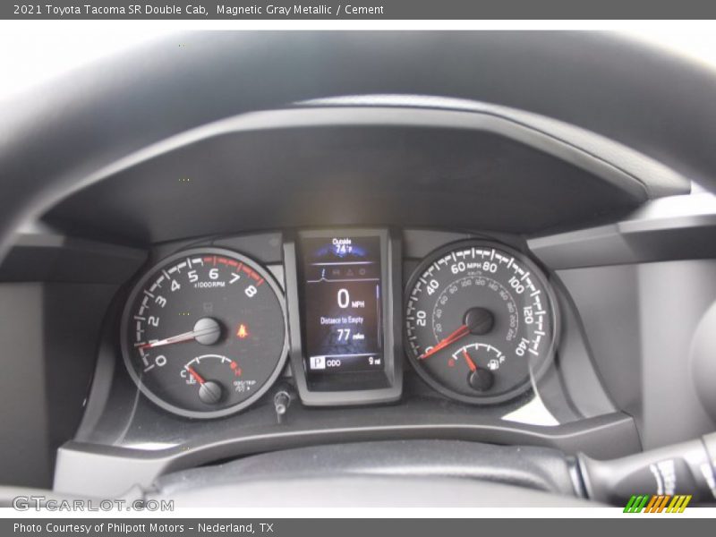 Magnetic Gray Metallic / Cement 2021 Toyota Tacoma SR Double Cab