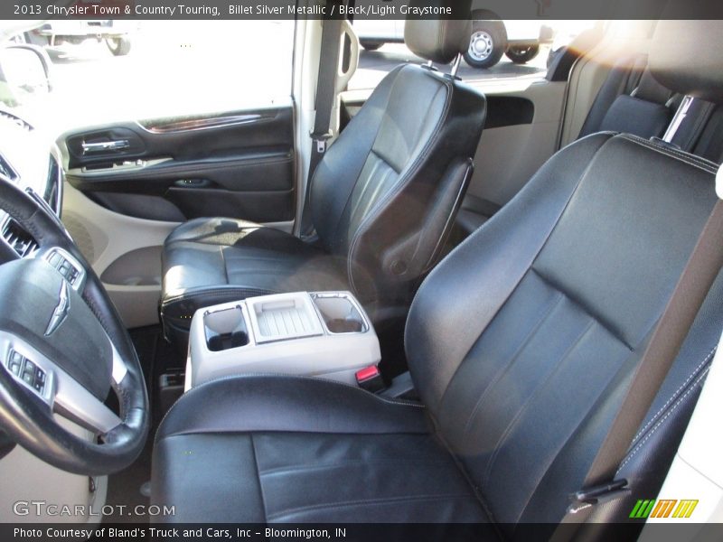 Billet Silver Metallic / Black/Light Graystone 2013 Chrysler Town & Country Touring
