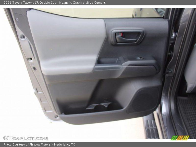Magnetic Gray Metallic / Cement 2021 Toyota Tacoma SR Double Cab