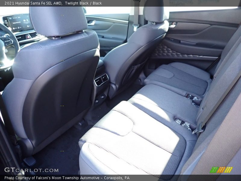 Twilight Black / Black 2021 Hyundai Santa Fe SEL AWD