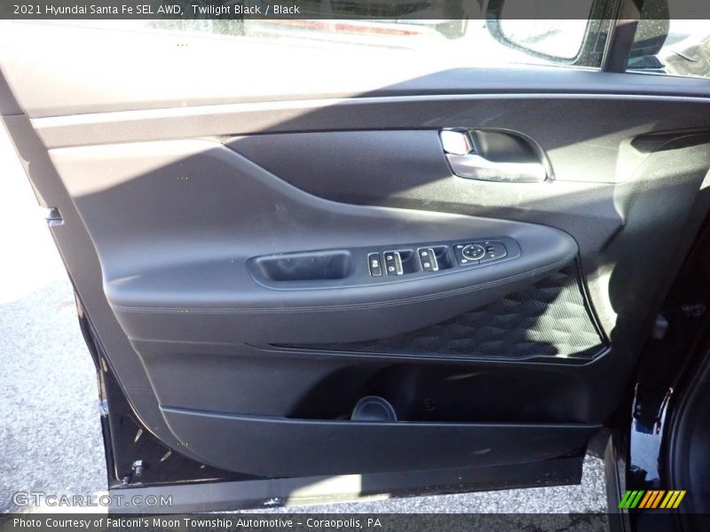 Twilight Black / Black 2021 Hyundai Santa Fe SEL AWD