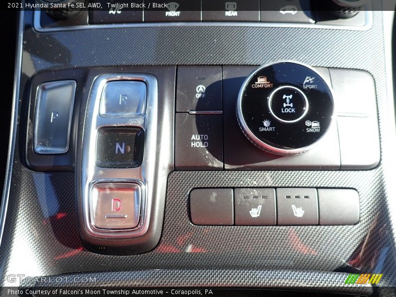 Twilight Black / Black 2021 Hyundai Santa Fe SEL AWD