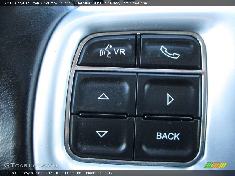 Billet Silver Metallic / Black/Light Graystone 2013 Chrysler Town & Country Touring