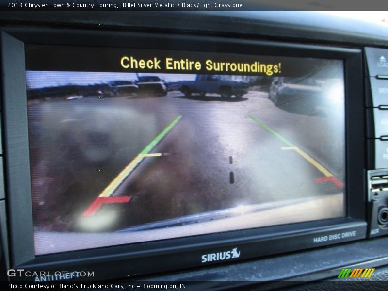 Billet Silver Metallic / Black/Light Graystone 2013 Chrysler Town & Country Touring