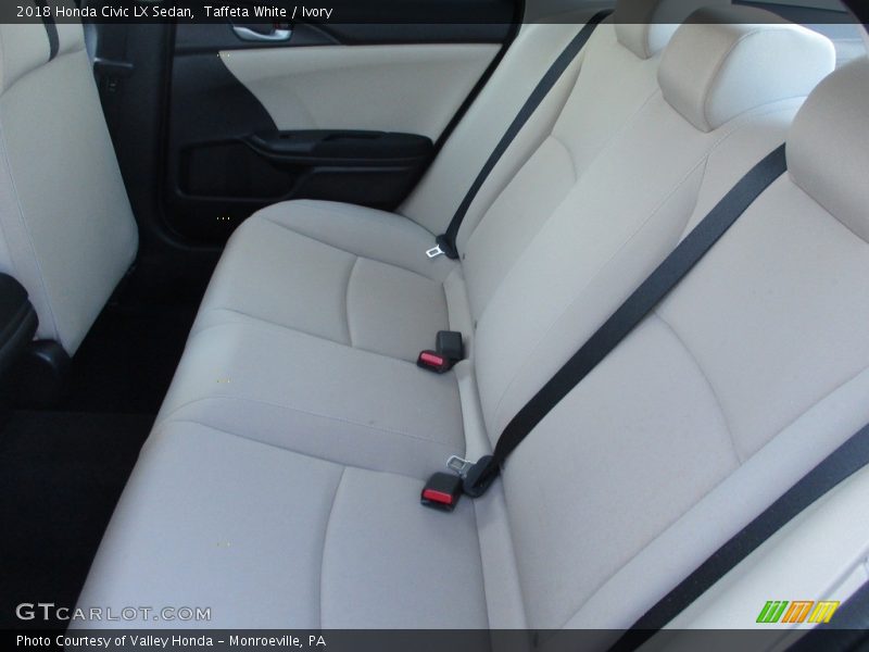 Taffeta White / Ivory 2018 Honda Civic LX Sedan