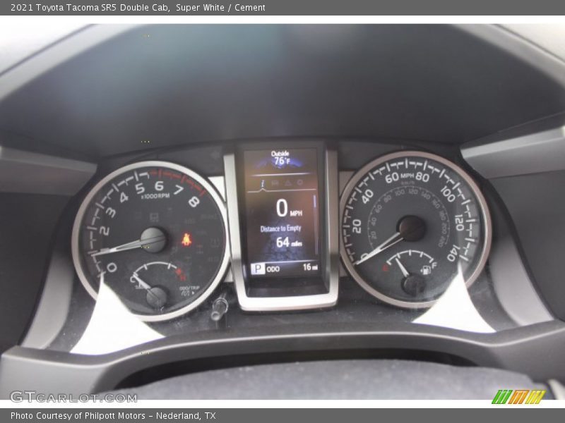 Super White / Cement 2021 Toyota Tacoma SR5 Double Cab