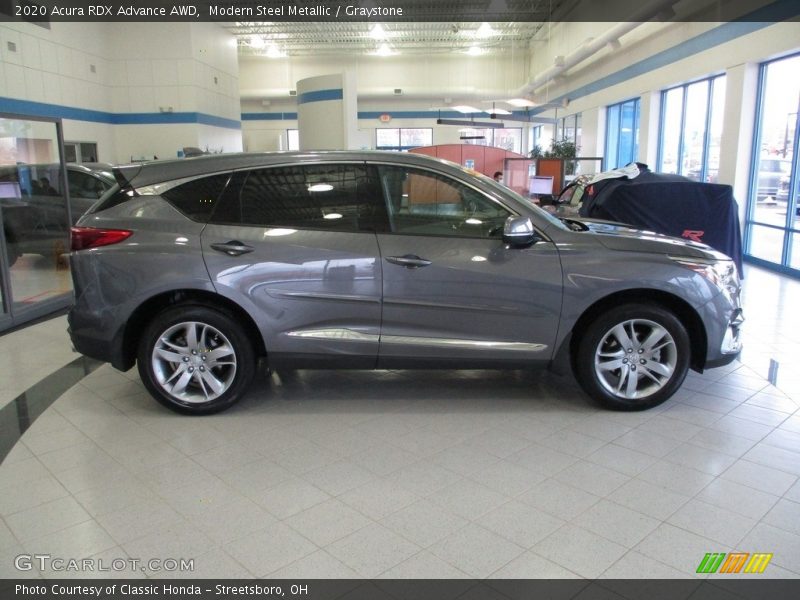 Modern Steel Metallic / Graystone 2020 Acura RDX Advance AWD
