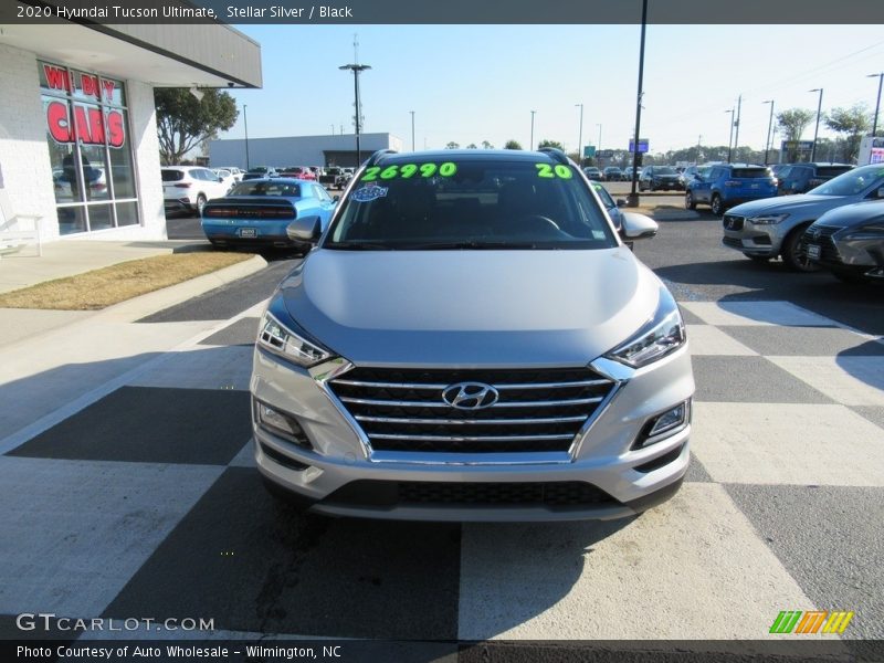 Stellar Silver / Black 2020 Hyundai Tucson Ultimate