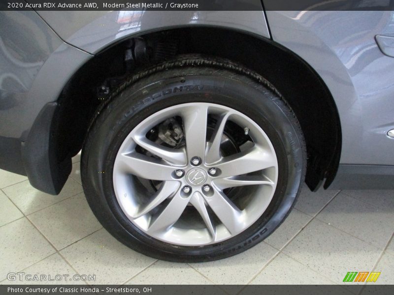 Modern Steel Metallic / Graystone 2020 Acura RDX Advance AWD
