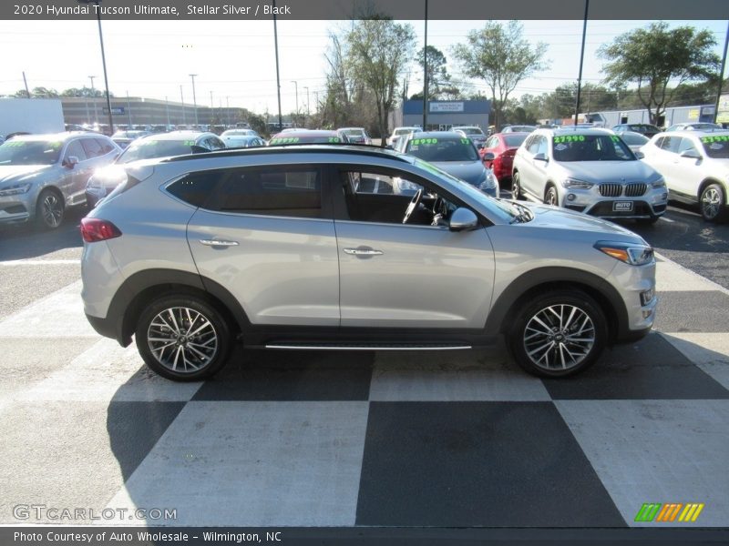 Stellar Silver / Black 2020 Hyundai Tucson Ultimate