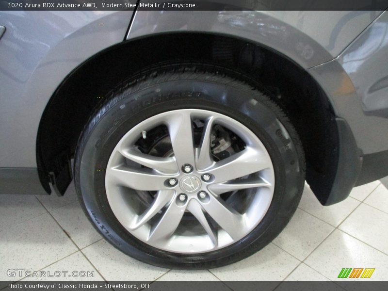Modern Steel Metallic / Graystone 2020 Acura RDX Advance AWD