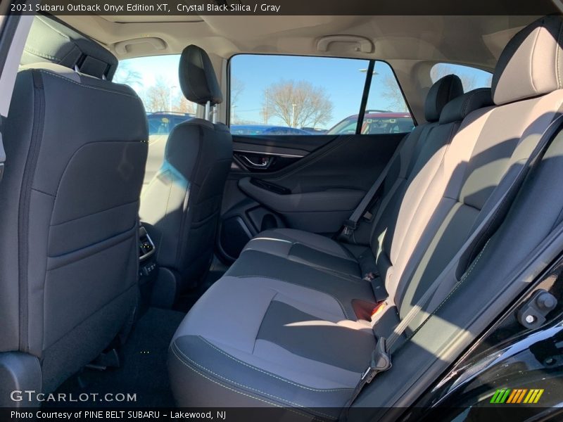 Crystal Black Silica / Gray 2021 Subaru Outback Onyx Edition XT