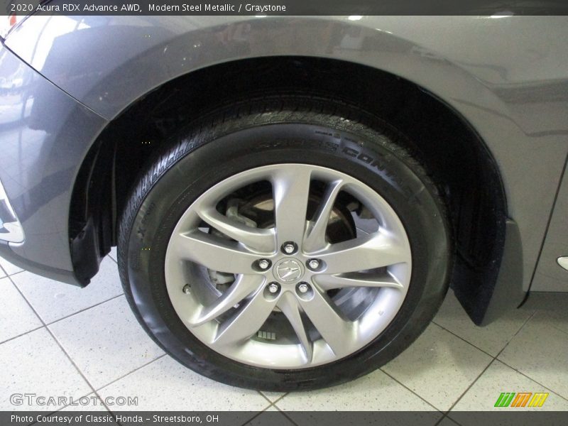 Modern Steel Metallic / Graystone 2020 Acura RDX Advance AWD