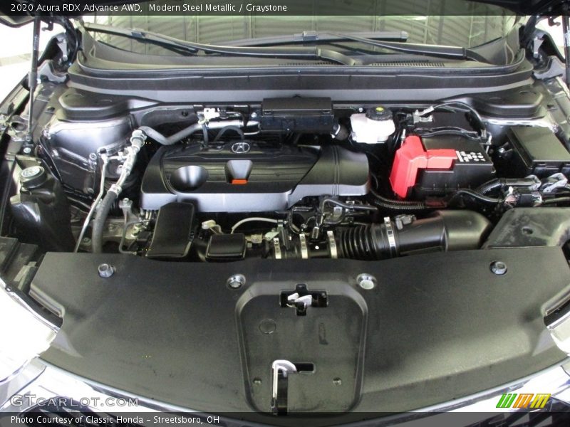 Modern Steel Metallic / Graystone 2020 Acura RDX Advance AWD