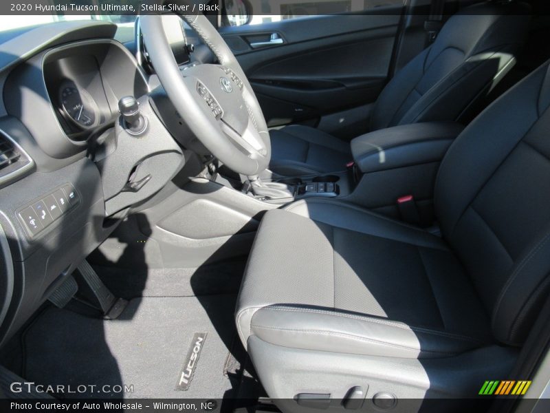 Stellar Silver / Black 2020 Hyundai Tucson Ultimate