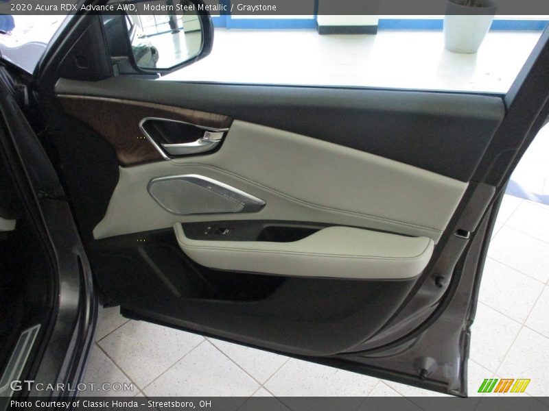 Modern Steel Metallic / Graystone 2020 Acura RDX Advance AWD
